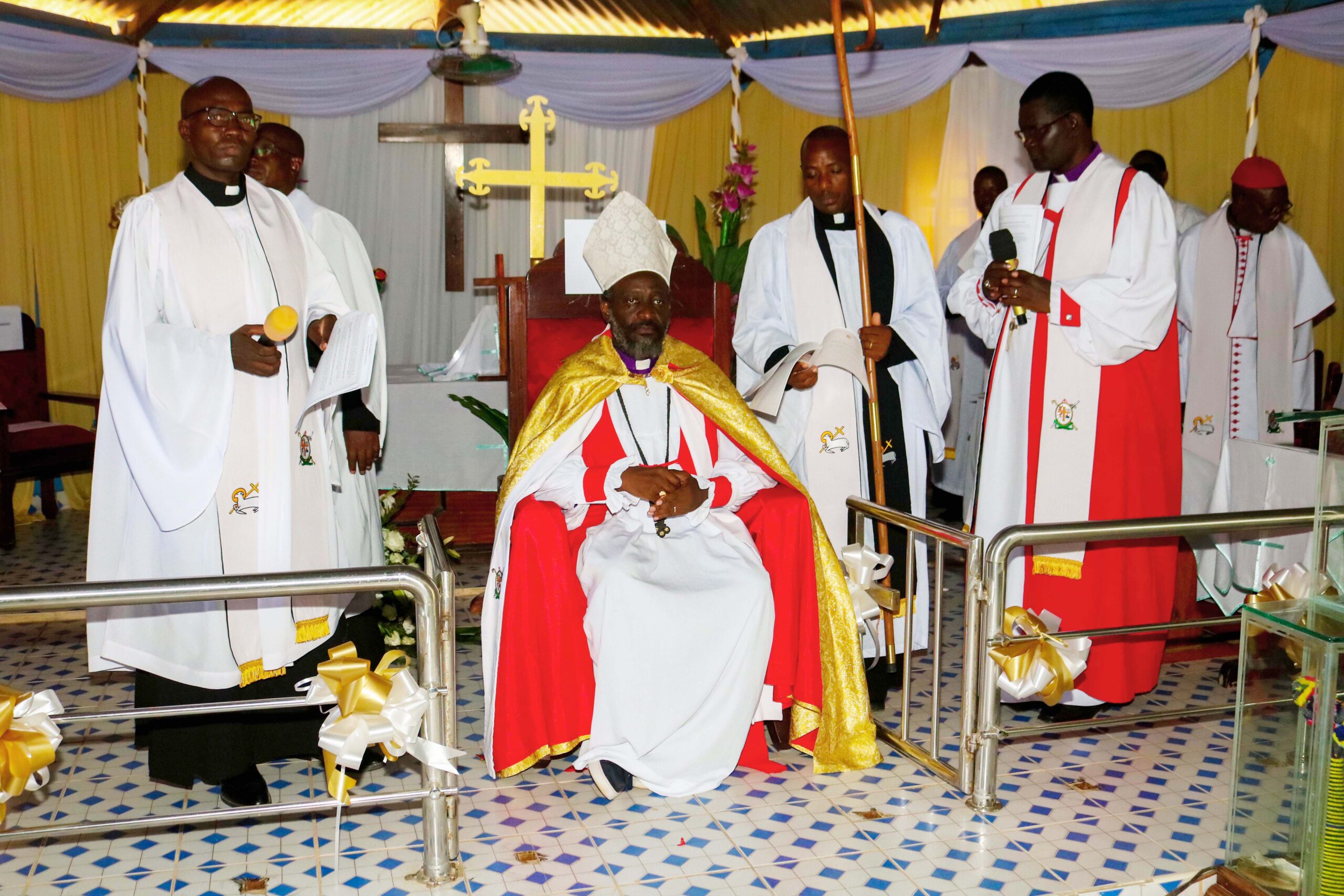 Successful Enthronement of our Bishop.  