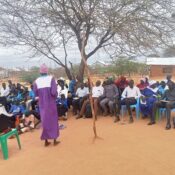 The Church service at IFO 2.